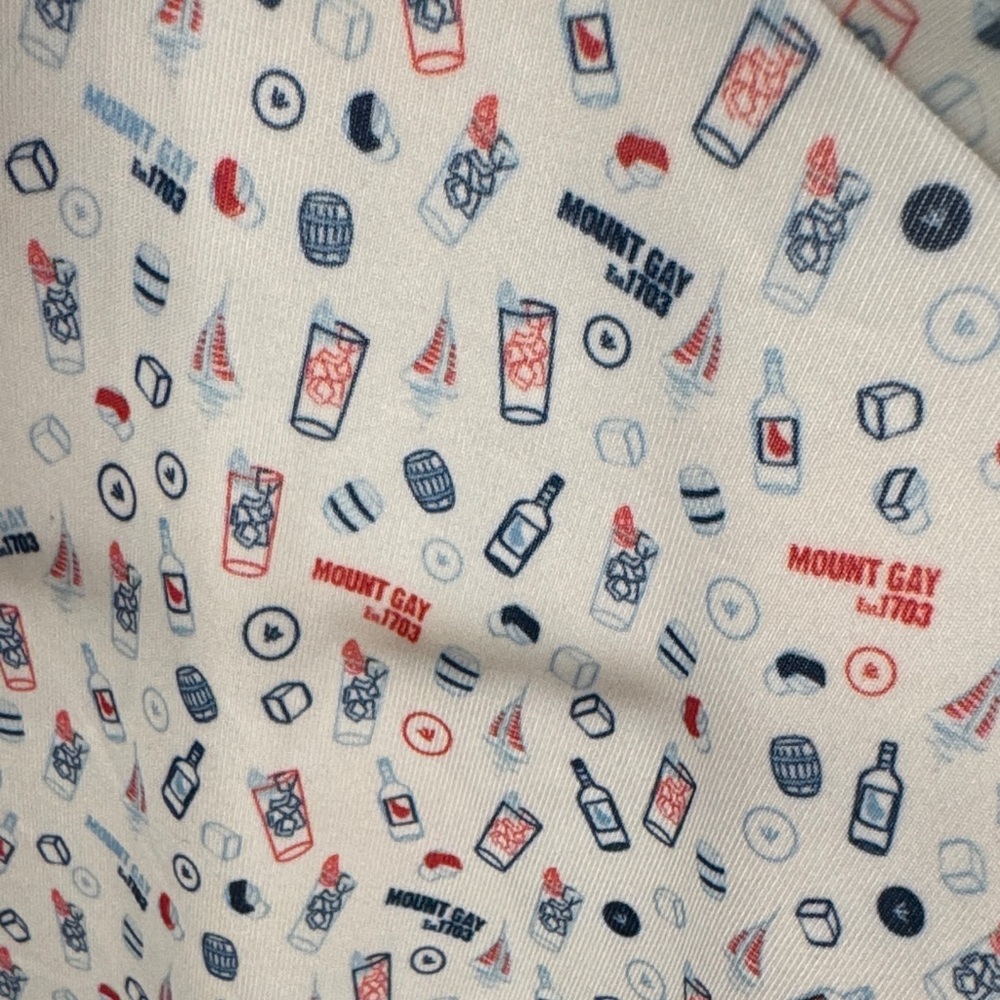 Peter Millar White And Multicolor Patterned Polo - image 3